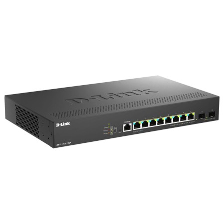 D-Link DMS-1250-10SP/E Switch 8xMG 2xSFP+ L2 PoE