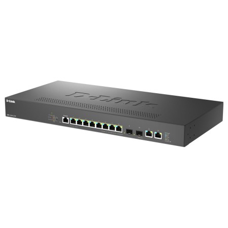 D-Link DMS-1250-12TP/E Switch 8xMG 2x10GB PoE L2