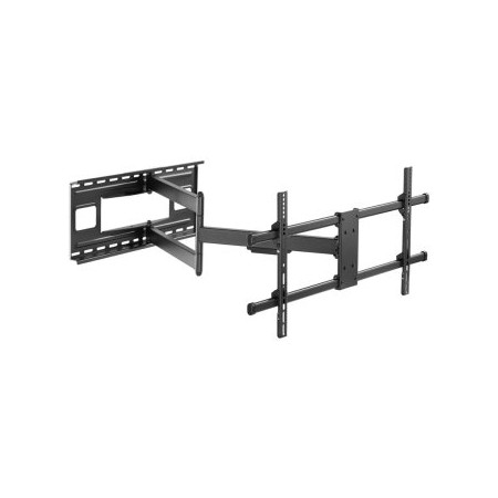 Soporte de pared orientable equip para pantalla de 43 pulgadas -  80 pulgadas doble brazo largo articulado equip max.