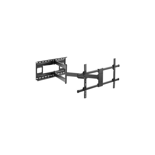 Soporte de pared orientable equip para pantalla de 43 pulgadas -  80 pulgadas doble brazo largo articulado equip max.