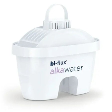 Pack Jarra Filtrante Laica Stream AlkaWater/ 2.3L/ Blanca/ Jarra + 1 Filtro AlkaWater