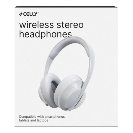 Celly Auricular Diadema Inalámbrico ARCHBEAT Blanc