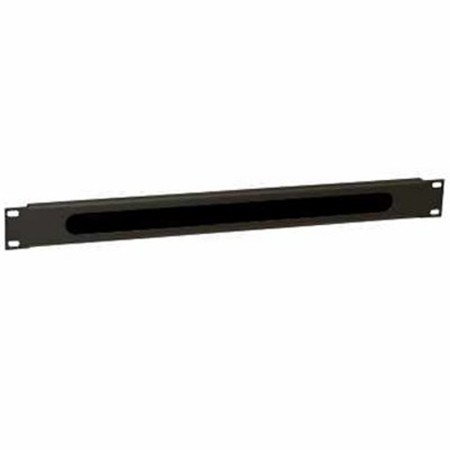Panel pasacable entrada cables con cepillo para armario rack 19 pulgadas