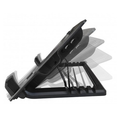 EWENT EW1258 Soporte Ventilador Portatil 17″+2 USB
