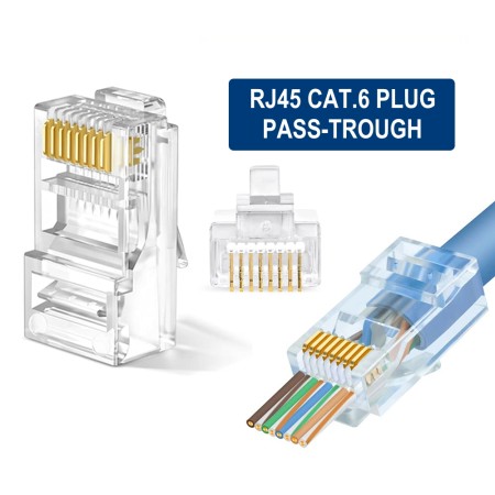 EWENT EASYCONNECT MODULAR CAT 6 U/UTP, 100pcs