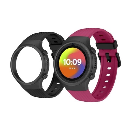 Smartwatch spc smartee 4g junior 1.2 pulgadas rosa  funda negra