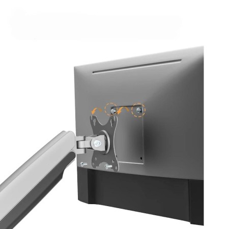Soporte mesa ewent vesa hasta 45 pulgadas 100x100mm max 15kg
