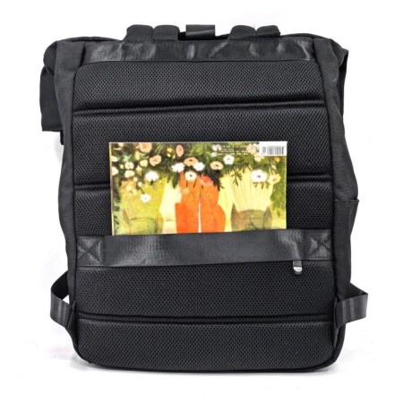 Mochila unisex ewent trendy roll para portatil 17.3 pulgadas negra
