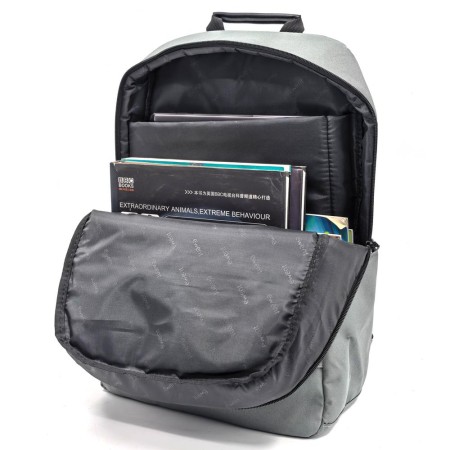 Mochila unisex ewent urban business para portatil 16.1 pulgadas gris