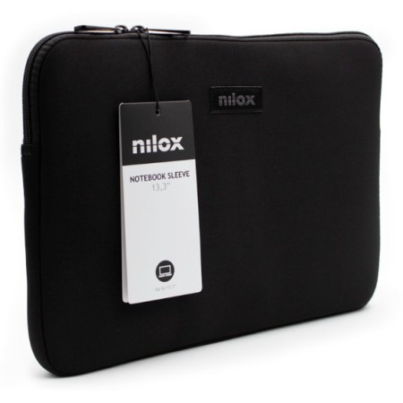 Funda portatil nilox 13.3 pulgadas negro
