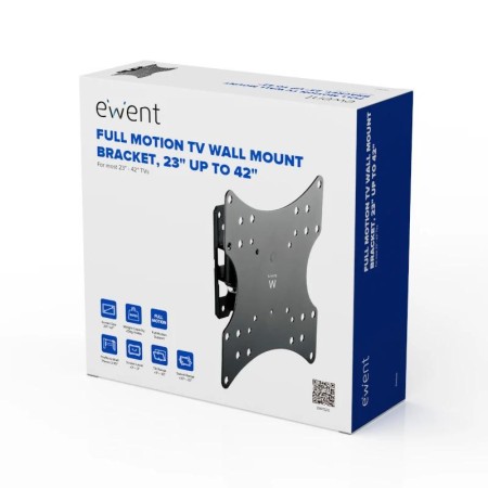 Soporte de pared ewent ew1520 para tv de 23 pulgadas - 42 pulgadas carga maxima 20kg