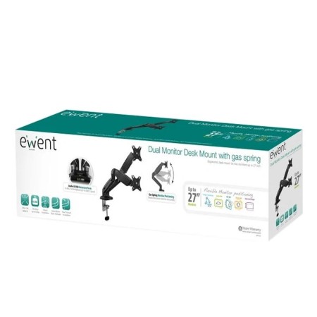 EWENT EW1516 Sop.TV Mesa Gas 2 Moni.27-34″ USB-Mic