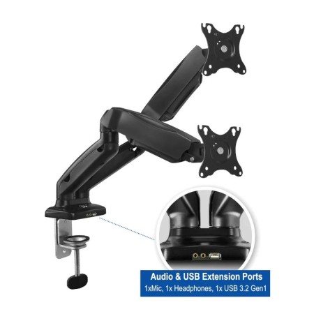 EWENT EW1516 Sop.TV Mesa Gas 2 Moni.27-34″ USB-Mic