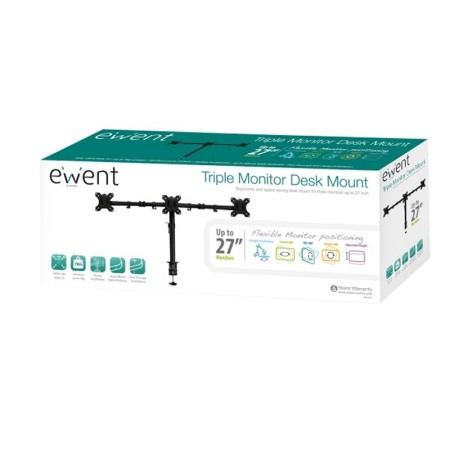 EWENT EW1513 Sopore Tv Mesa 3 Monit. Hasta 27″