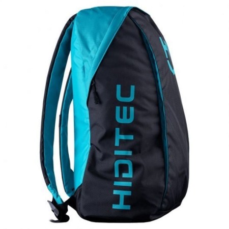 Mochila Hiditec Urbanpack Back10002 para Portátiles hasta 15.6"/ Impermeable/ Negra y Azul