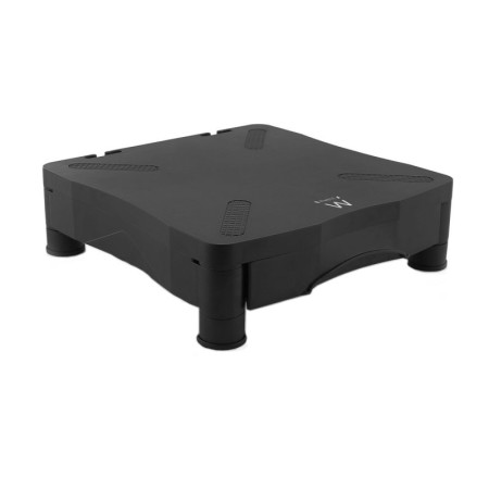 Elevador soporte monitor ewent ew1280 con cajon negro regulable en altura