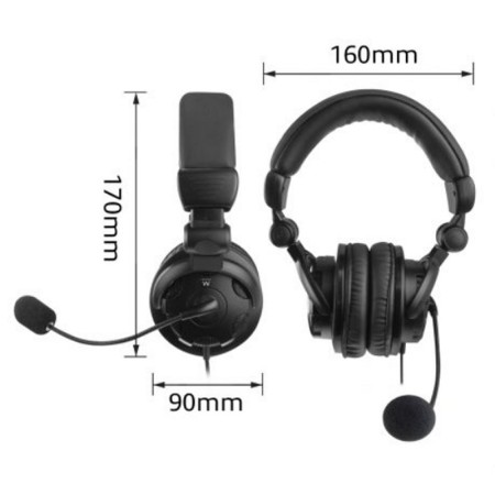 Auricular ewent ew3564 con microfono