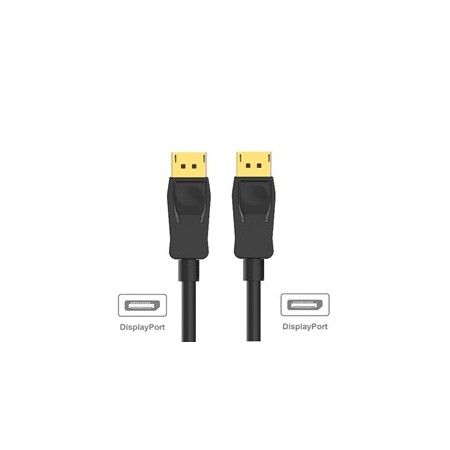 Ewent Cable Displayport 4k @ 60hZ, A/A AWG28, 2mt