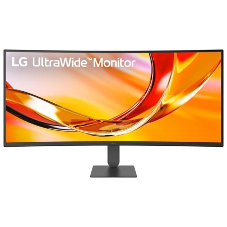 Monitor led gaming 34 pulgadas lg 34u640b - b curvo -  va -  wqhd -  dp -  hdmi -  144hz -  5ms -  vesa 100x100