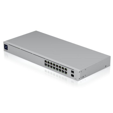 Switch 16 puertos ubiquiti susw - 16 - poe gigabit l2 2ptos sfp poex8 42w