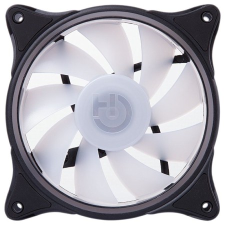 Ventilador Hiditec N18 ARGB/ 12cm/ Negro