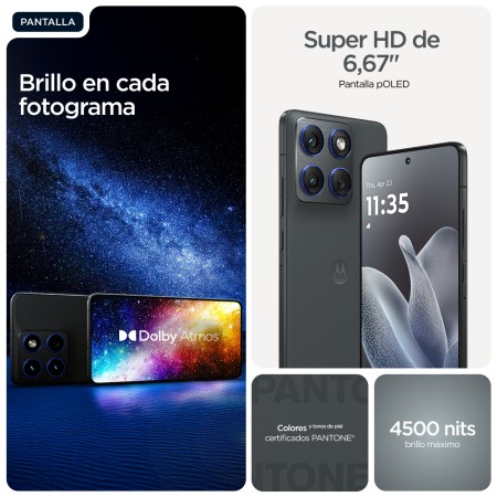 Movil motorola moto edge 70 5g 12 - 512gb gris