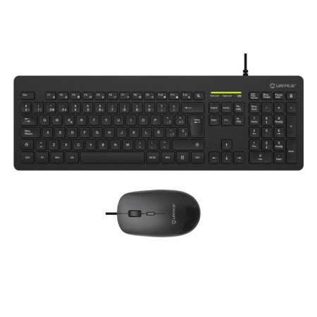 Teclado  raton unykach mk211 pro slim