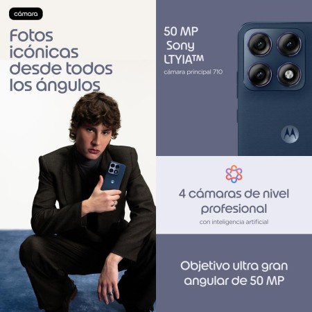 Movil motorola moto edge 70 pro 5g 12 - 512gb azul
