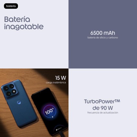 Movil motorola moto edge 70 pro 5g 12 - 512gb azul