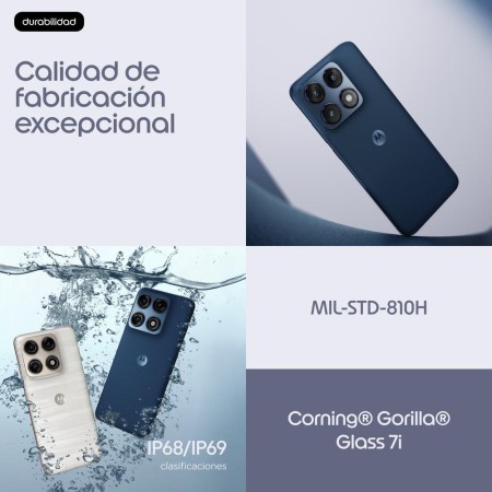 Movil motorola moto edge 70 pro 5g 12 - 512gb azul