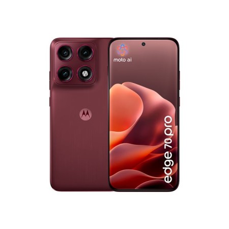 Movil motorola moto edge 70 pro 5g 12 - 512gb rojo