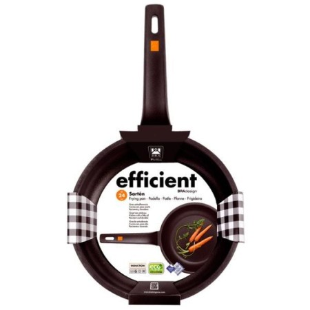 Sartén Bra Efficient Orange A281220/ Ø20cm/ Aluminio fundido/ Apta para Inducción