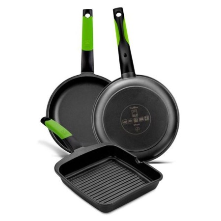 Asador Bra Prior A121457/ Ø28cm/ Aluminio fundido/ Apto para Inducción