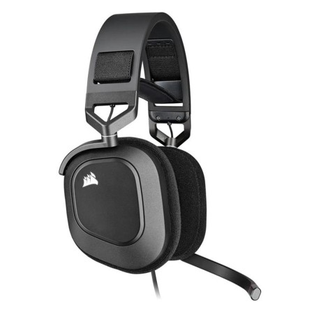 Auricular gaming corsair stereo corsair hs80 rgb usb gris