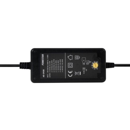 Cargador de Portátil Fonestar AD-2436/ 36W/ Manual/ 7 Conectores/ Voltaje 100-240V