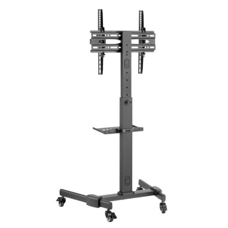 Soporte de Suelo Orientable/ Inclinable con Ruedas Fonestar STS-4244N para TV de 32-65″/ hasta 35kg