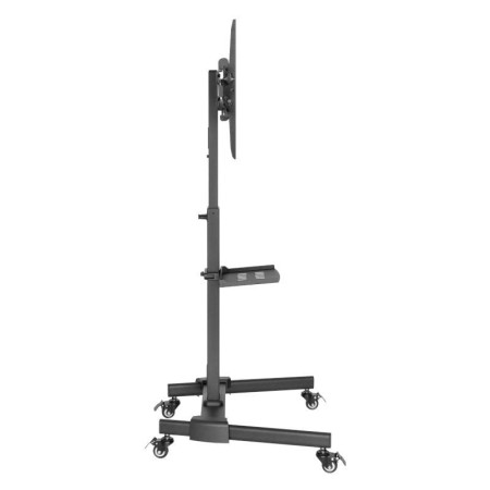 Soporte de Suelo Orientable/ Inclinable con Ruedas Fonestar STS-4244N para TV de 32-65″/ hasta 35kg