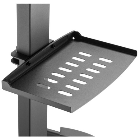 Soporte de Suelo Orientable/ Inclinable con Ruedas Fonestar STS-4244N para TV de 32-65″/ hasta 35kg