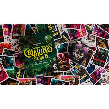 Juego de mesa criaturas de serie b - expansión