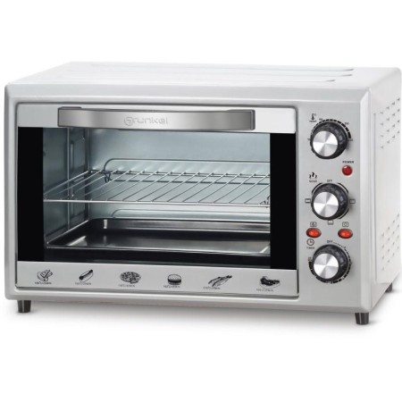 Horno de Sobremesa Grunkel HR-28SILVER/ 1600W/ Capacidad 28L/ Plata