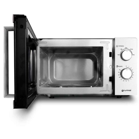 Microondas Grunkel MWG-20INOX/ 700W/ Capacidad 20L/ Funcion Grill/ Plata