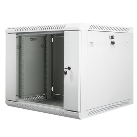 Armario lanberg 19 pulgadas 9u -  600x600 gris