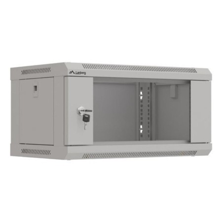 Armario lanberg 19 pulgadas 4u -  540x350 gris