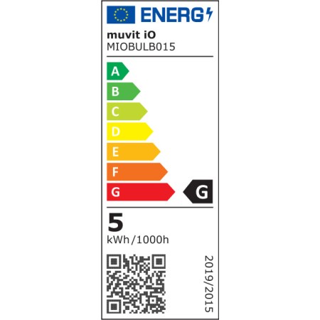Bombilla muvit io gu10 5.5w rgb