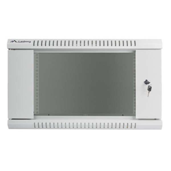 Armario lanberg 19 pulgadas 6u -  600x450 gris