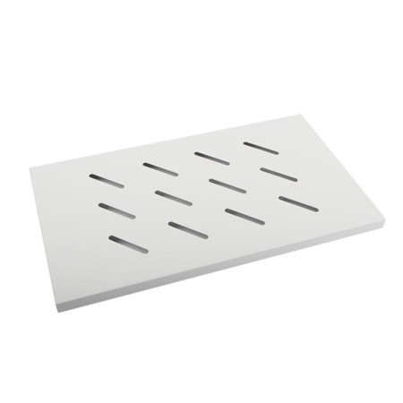 Bandeja fija lanberg 1u 486x270 mm hasta 120kg rack de 19 pulgadas gris