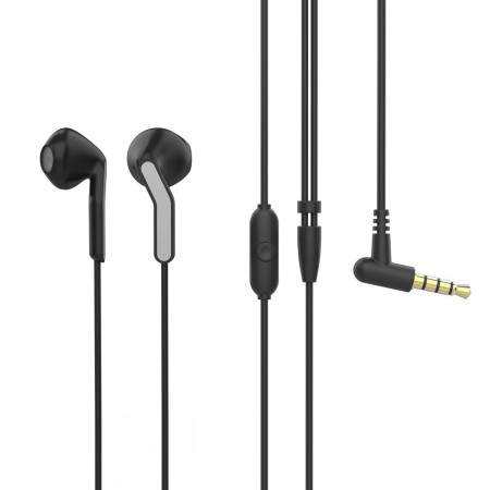 Auriculares Intrauditivos Muvit For Change MCHPH0001/ con Micrófono/ Jack 3.5/ Negros