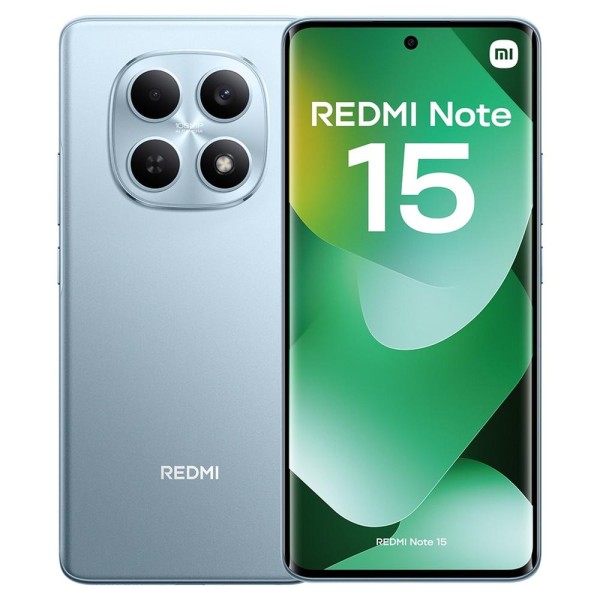 Movil xiaomi redmi note 15 6gb 128gb 6.77 pulgadas azul