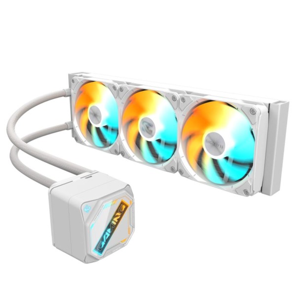 Kit refrigeracion liquida gigabyte gaming 360 ice argb blanco