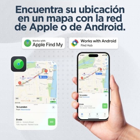 Candado Localizador Inteligente Muvit For Change MiLi MiLock Duo MCLOK0001/ Combinación de 3 Dígitos